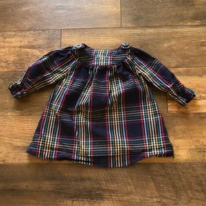 Hanna Anderson plaid dress